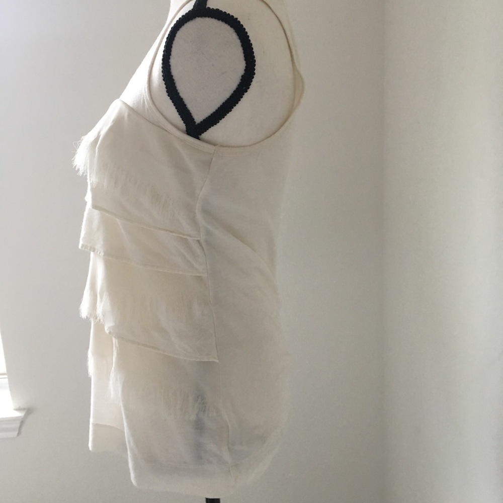 XX1 Cream Feather - Ruffle Top Size / Small - Picture 5 of 6